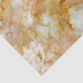 Fallnの金ゴールドによって波立てられる大理石 薄葉紙 (詳細)