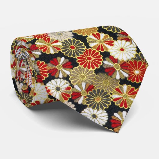 Fallnの金菊 ネクタイ (ロール)