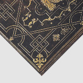 Fallnの革および金ゴールド 薄葉紙 (詳細)