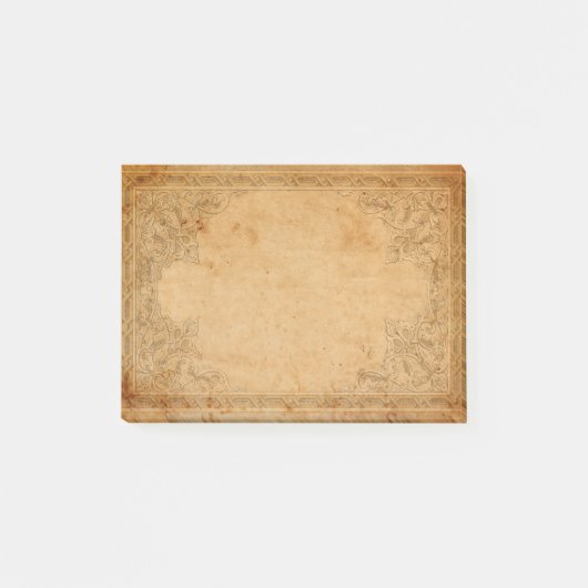 Fallnは組み立てられた紙を老化させました ポストイット (正面)