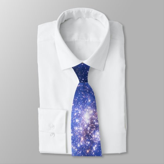 Falln青いEmbrionicの星 ネクタイ (タイ)