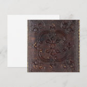 Falln Ancient Leather Book 招待状 (正面/裏面)