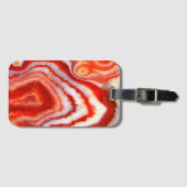 Falln Blood Orange Agate. ラゲッジタグ (正面横)