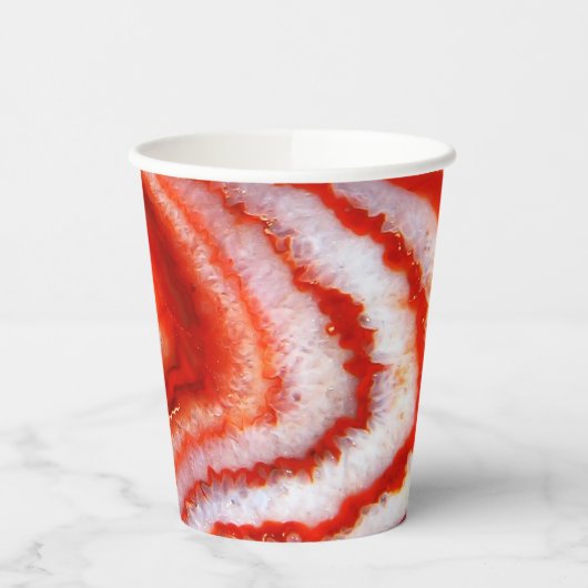 Falln Blood Orange Agate. 紙コップ (左)