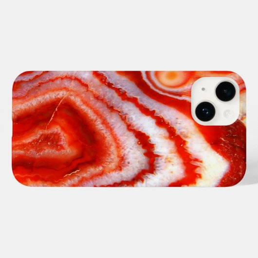 Falln Blood Orange Agate. Case-Mate iPhoneケース (裏面 (横))