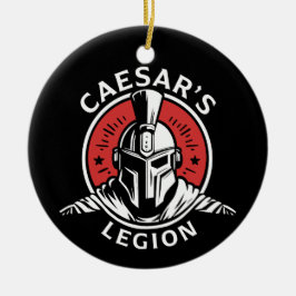 Fallout Christmas Ornament Caesars Legion セラミックオーナメント