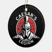 Fallout Christmas Ornament Caesars Legion セラミックオーナメント (左)