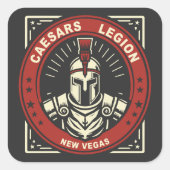 Fallout New Vegas Caesars Legion スクエアシール (正面)