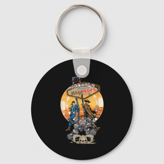 Fallout - Welcome To Fabulous New Vegas キーホルダー (正面)