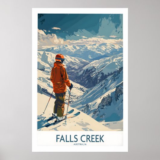 Falls Creek Poster Australia 1 ポスター (正面)