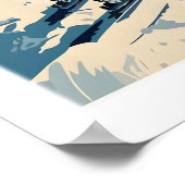 Falls Creek Print Australia 1 ポスター (角)