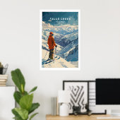 Falls Creek Print Australia 1 ポスター (ホームオフィス)