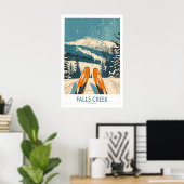 Falls Creek Ski Poster 1 ポスター (ホームオフィス)