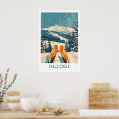 Falls Creek Ski Poster 1 ポスター (キッチン)