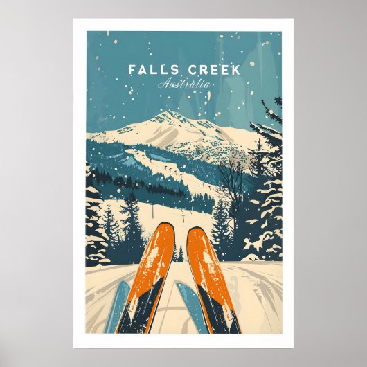Falls Creek Wall Art 1 ポスター (正面)