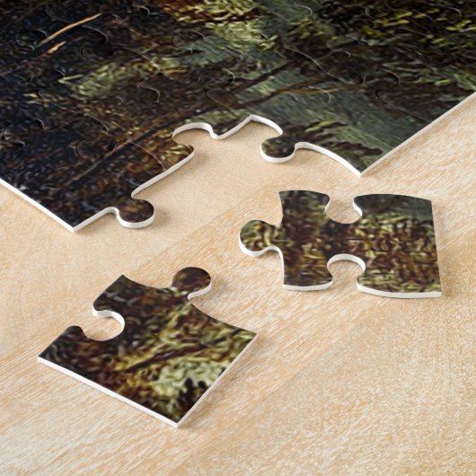 Falls of Saint Anthony by Henry Lewis ジグソーパズル (側面)