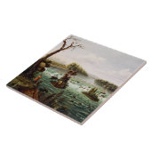 Falls of Saint Anthony by Henry Lewis タイル (側面)