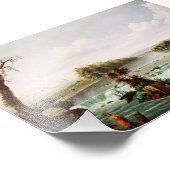 Falls of Saint Anthony by Henry Lewis フォトプリント (角)