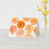 Falls The Sun カード (黄色い花)