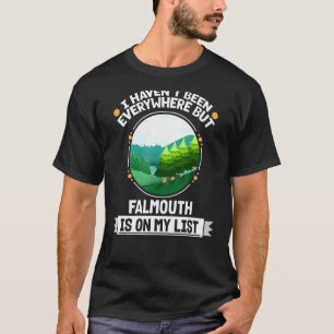 Falmouthは私のリスト上にある自然屋外ツリーワイルドリ Tシャツ