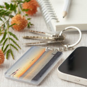 Falmouth Cape Cod Sunset Acrylic キーホルダー (正面右)