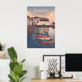 Falmouth Cornwall Travel Poster ポスター (ホームオフィス)