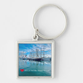 FALMOUTH TALL SHIPSフェスティバルコーンウォール写真 キーホルダー