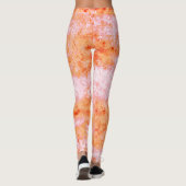 Falsa pele de salman, com partes clareadas レギンス (裏面)