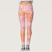 Falsa pele de salman, com partes clareadas レギンス (正面)