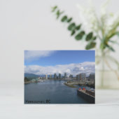False Creek、紀元前のバンクーバー ポストカード (スタンド正面)