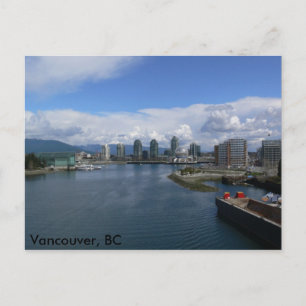 False Creek、紀元前のバンクーバー ポストカード