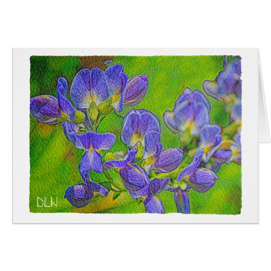 False Indigo/フローラアート/水の色の外観 (正面横)