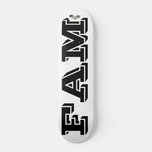 FAMスケートボード スケートボード (正面)