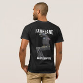 Famelandのご機嫌な人-両面前部/背部 Tシャツ (裏面フル)