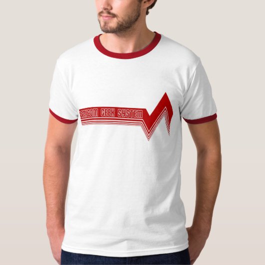 Famicomのギークシステム Tシャツ (正面)