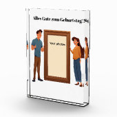 Familenrahmen - Mama & Papa haldein Bild フォトブロック (右)