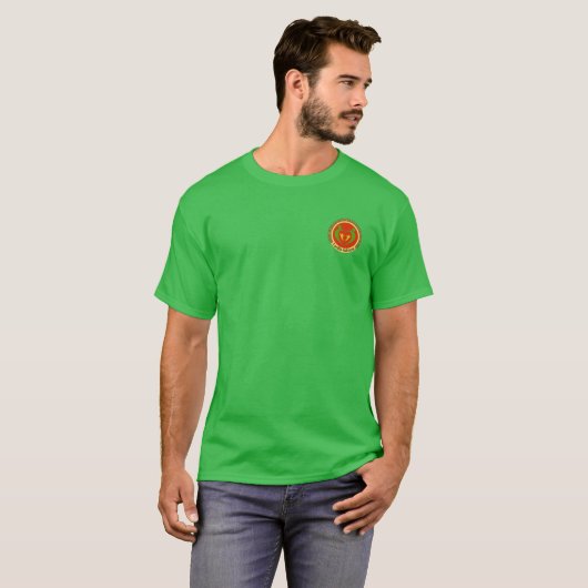 Familia Adelante プログラム Tシャツ グリーン (正面フル)