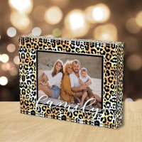 FAMILYスクリプトオーバーレイLeopard動物パターン