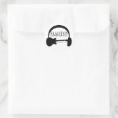 Family182シール ラウンドシール (バッグ)