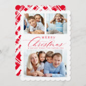 FAMILY 数々の PHOTO CHRISTMAS this season引用文 案内状 (正面/裏面)