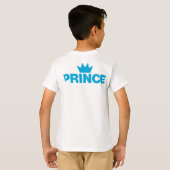 Family 王室の Prince Shirts（英語） Tシャツ (裏面フル)