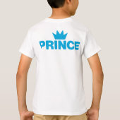 Family 王室の Prince Shirts（英語） Tシャツ (裏面)