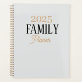 Family 2025 Planer プランナー手帳 (正面)