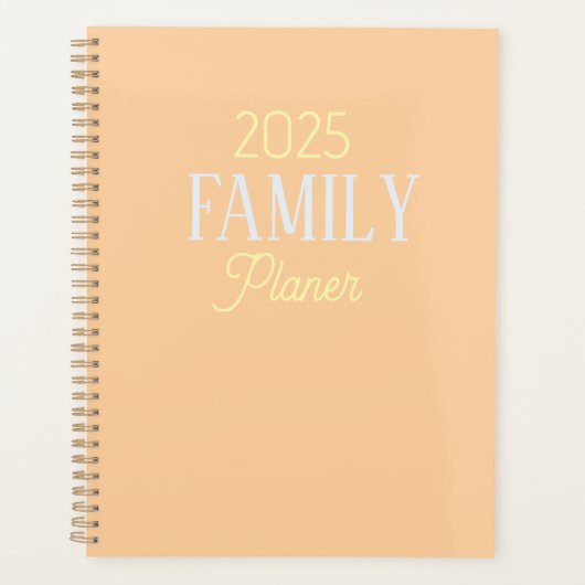 Family 2025 Planer プランナー手帳 (正面)