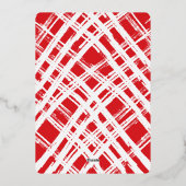 FAMILY 3写真かわいい書かわいらし跡金ゴールド 箔シーズンカード (裏面)