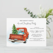 Family Annual Christmas Party 招待状 (スタンド正面)