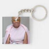 FAMILY BEAUTY- SQUARE KEYCHAIN キーホルダー (裏面)