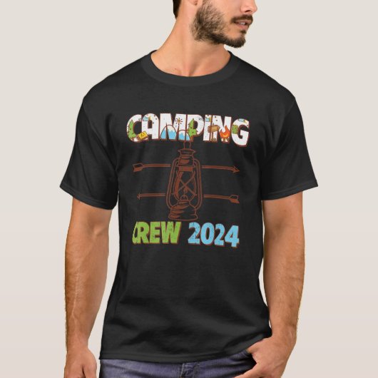 Family Camping Trip Matching Family Camper Camping Tシャツ (正面)