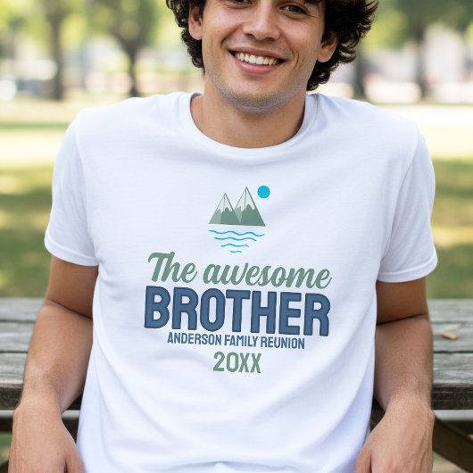 Family Characters The Awesome Brother ID1317 Tシャツ