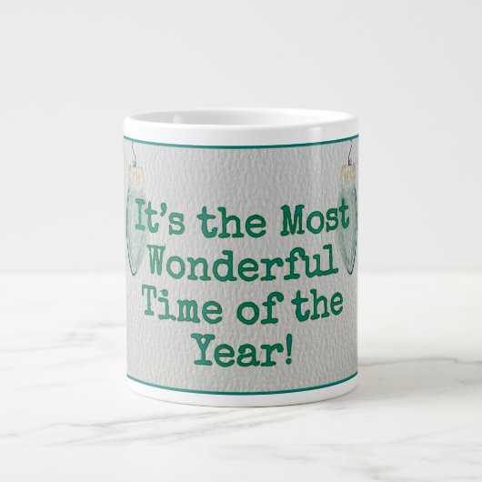 Family Christmas  ジャンボコーヒーマグカップ (正面)